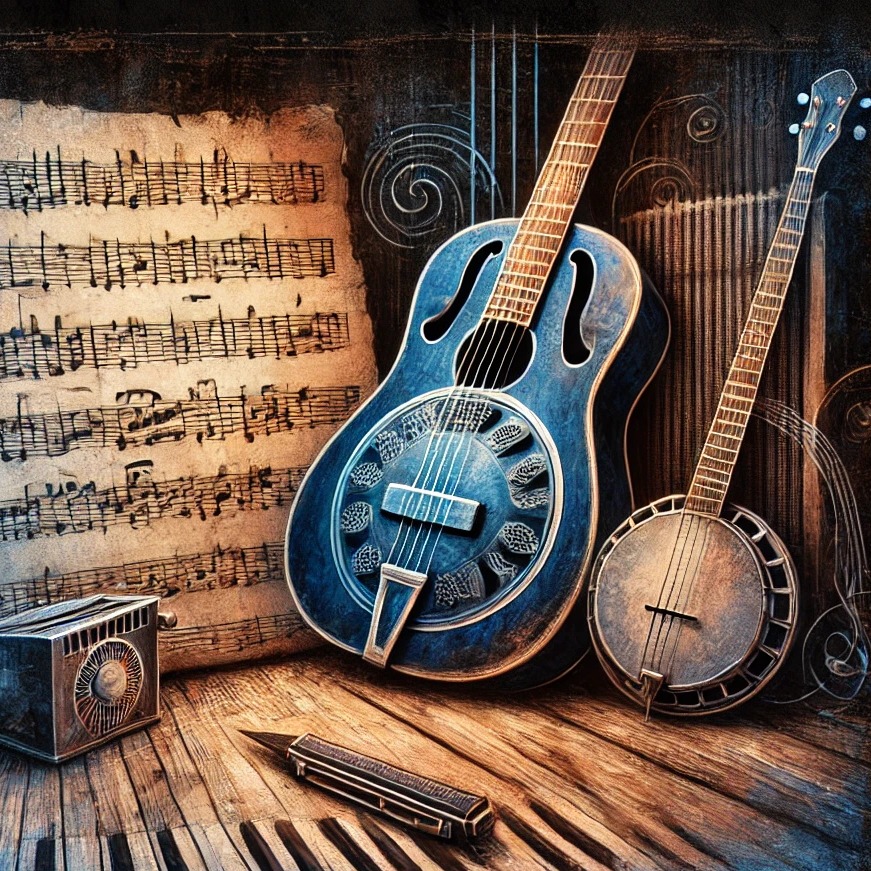 Cover Art for "G Major / E minor / D Mixolydian | Backing Track – Country" by Brian Streckfus