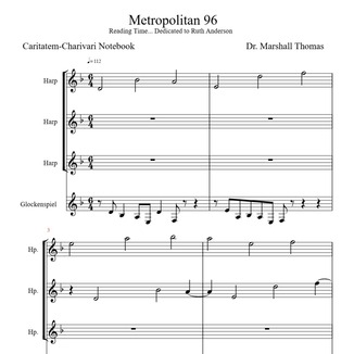 Cover Art for "Metropolitan 96" by Celebrity Chamber Players