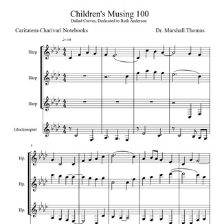Carátula para "Children's Musing 100" por Celebrity Chamber Players
