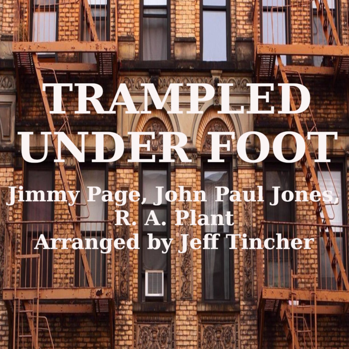 Cover Art for "Trampled Under Foot (arr. Jeff Tincher)" by Jimmy Page