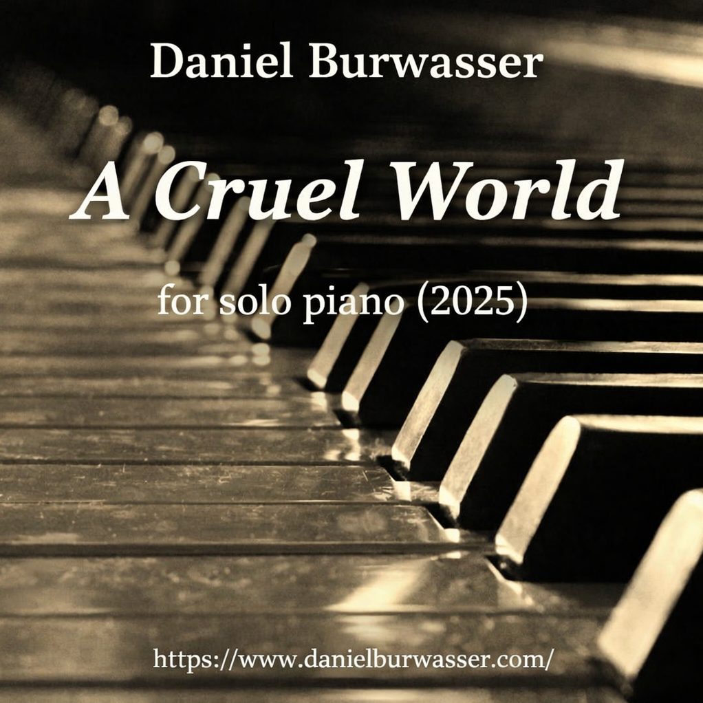 Cover Art for "A Cruel World" by Daniel Burwasser