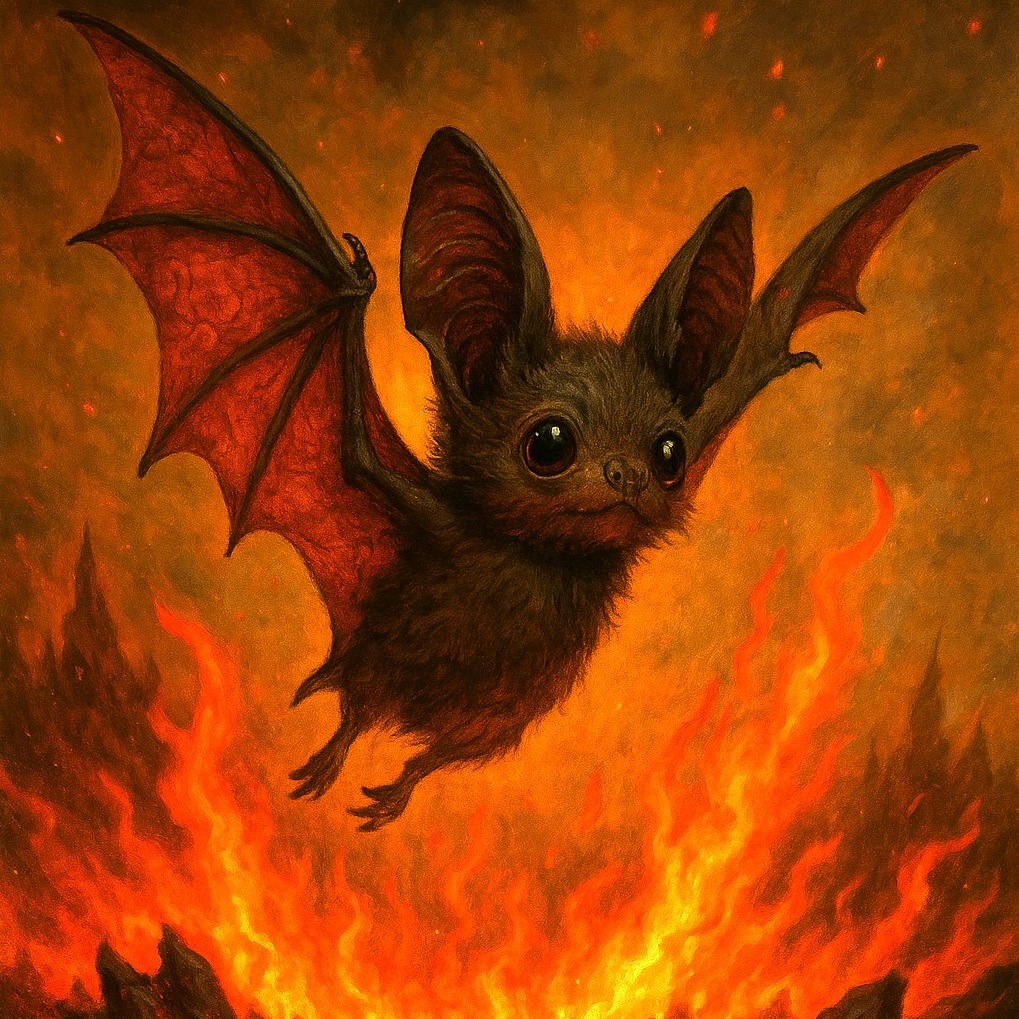 A Bat Out of Hell (Eine Fledermaus aus der hölle) by Gary Laughrey 管弦乐团 封面