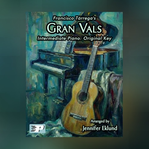 Cover Art for "Gran Vals (Nokia Waltz) (Intermediate Piano: Original Key) (arr. Jennifer Eklund)" by Francisco Tárrega