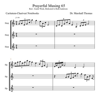 Cover Art for "Prayerful Musing 65" by Celebrity Chamber Players