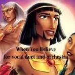 When You Believe (arr. John Langley / Studio Orchestrations) by Whitney Houston And Mariah Carey 管弦乐团全谱 封面