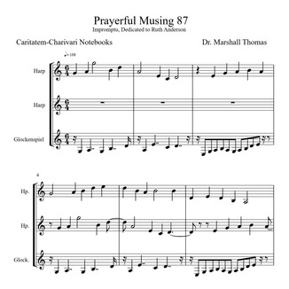 Cover Art for "Prayerful Musing 87" by Celebrity Chamber Players