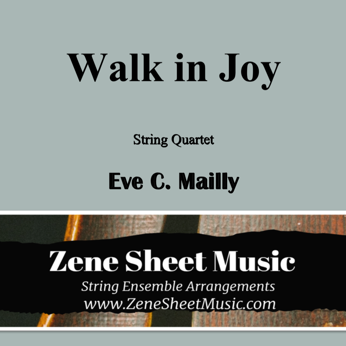 Cover Art for "Walk In Joy" by Zene Strings