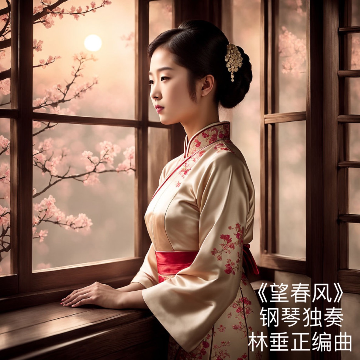 Carátula para "Longing for Love 望春风 (arr. Thomas Ling Swee Chin)" por Taiwan Folk/Pop Song