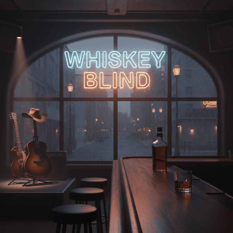 Cover Art for "Whiskey Blind" by Levi Walker