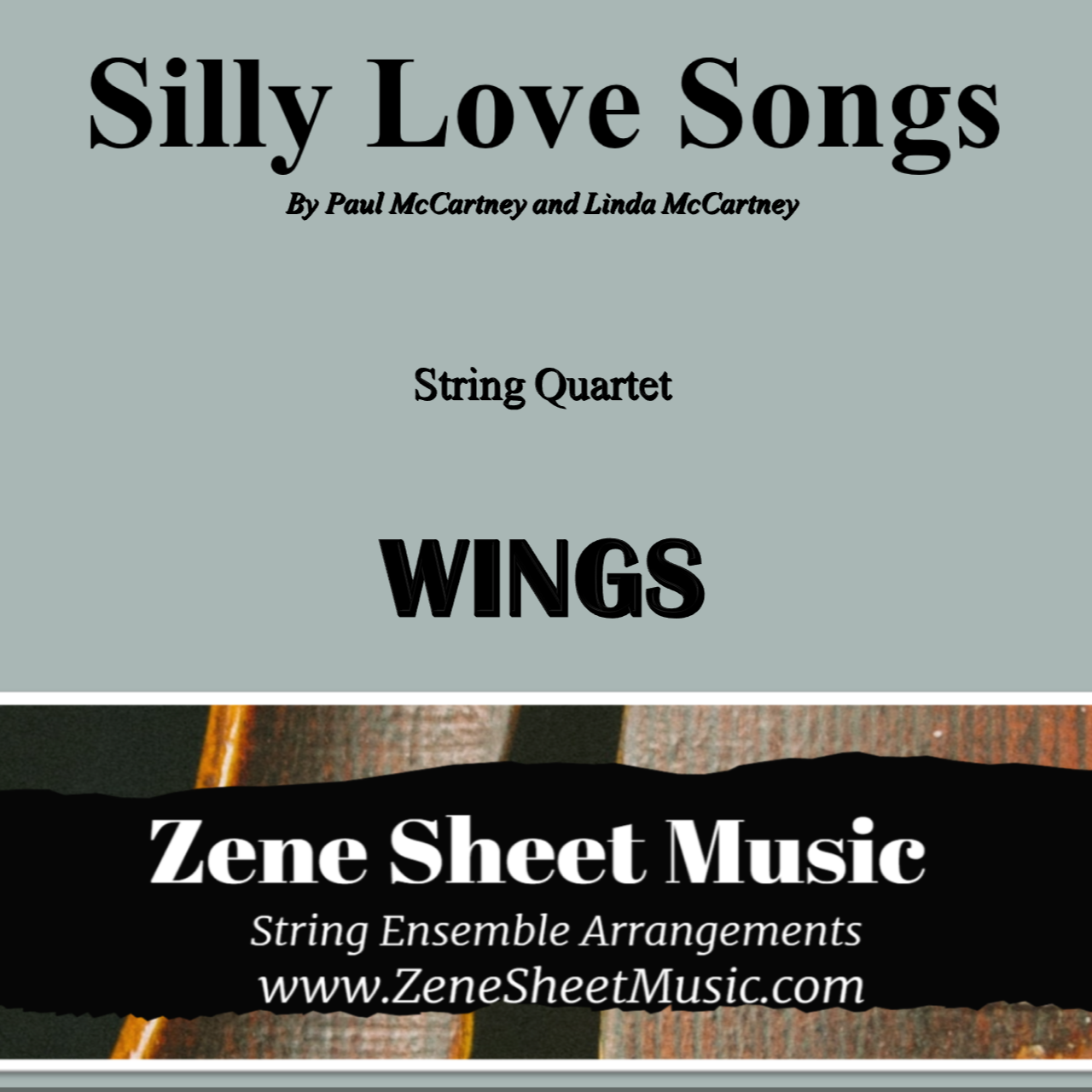 Carátula para "Silly Love Songs (arr. Eve C. Mailly - Zene Strings)" por Glee Cast