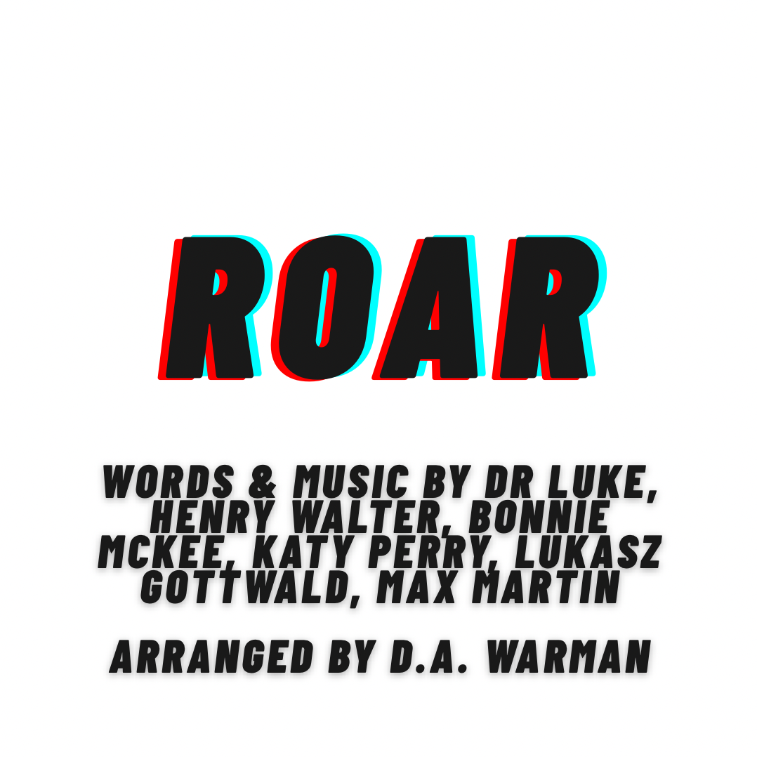 Cover Art for "Roar (arr. D.A. Warman)" by Katy Perry