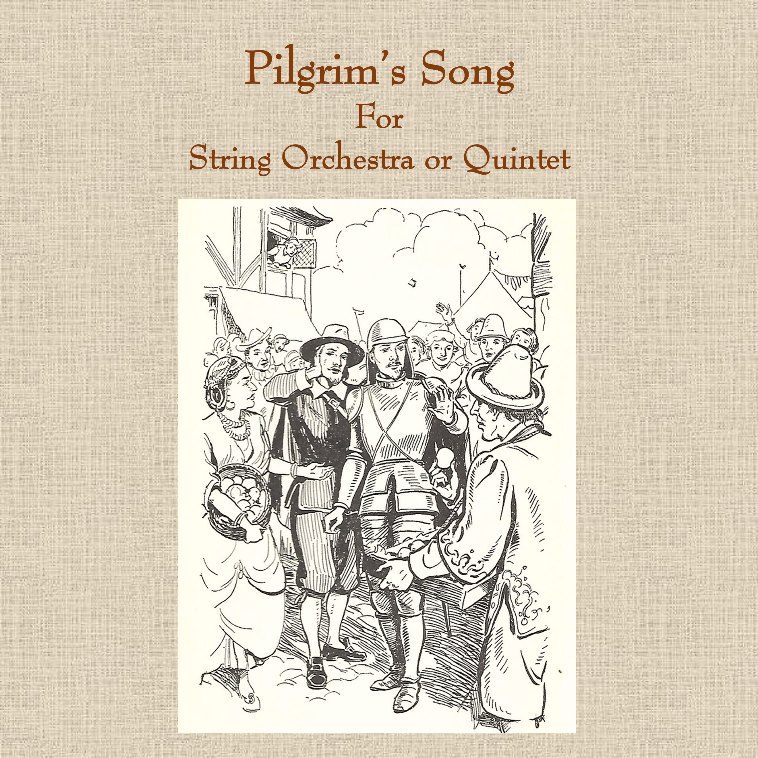 Cover Art for "Pilgrim's Song (He Who Would Valiant Be) (arr. John R. Daniels" by Music by Charles Winfred Douglas