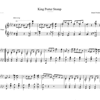 Cover Art for "King Porter Stomp (arr. Daniel Nicholson)" by Jelly Roll Morton