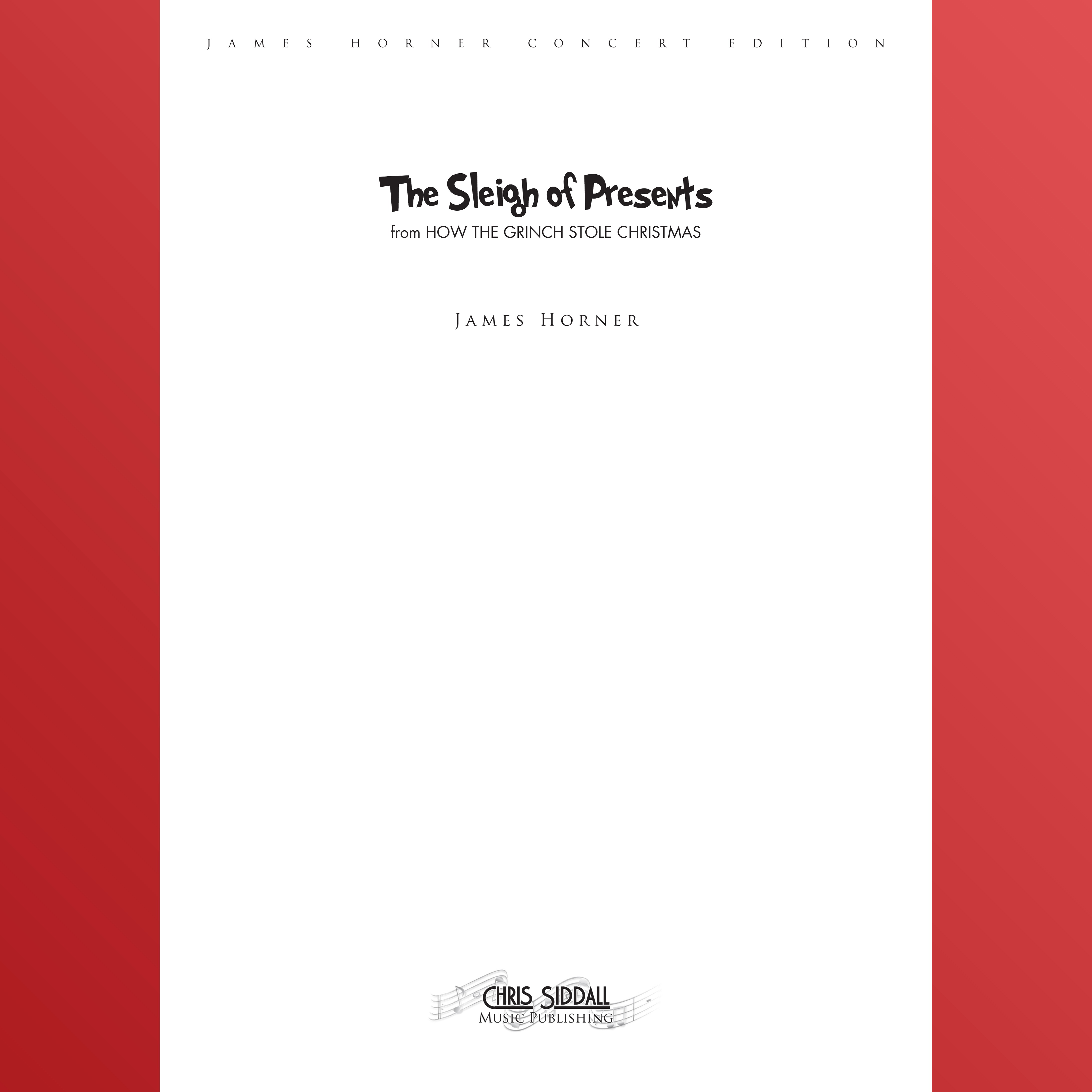 Cover Art for "The Sleigh Of Presents - Score Only (arr. Chris Siddall)" by Ost (Original Soundtrack)