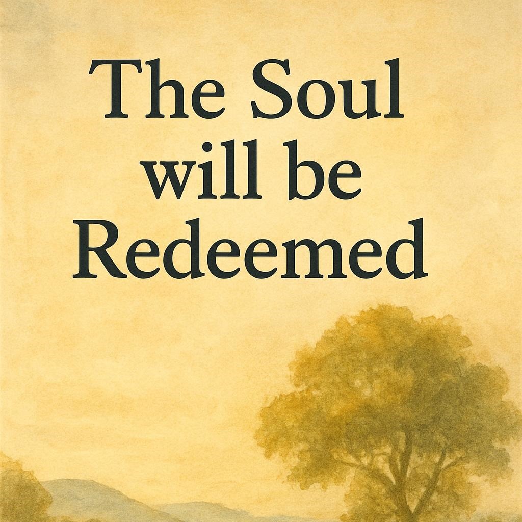Cover Art for "THE SOUL WILL BE REDEEMED Piano Vocal" by Andrew law