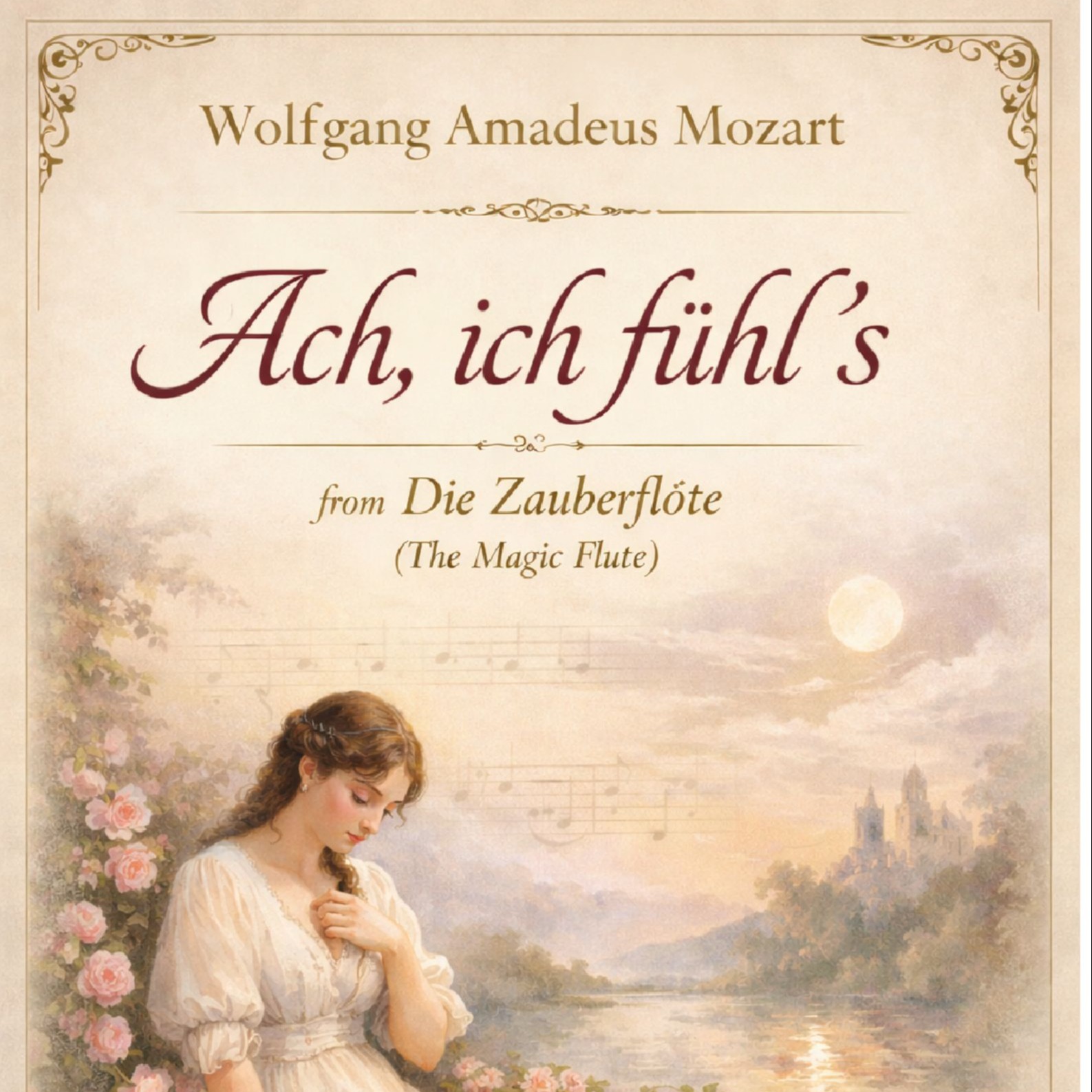 Wolfgang Amadeus Mozart – “Ach, ich fühl's” from Die Zauberflöte | 管弦乐总谱 (arr. Harry Walker) by Wolfgang Amadeus Mozart 室内乐团 封面