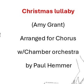 Carátula para "A Christmas Lullaby (arr. Paul Hemmer)" por Amy Grant
