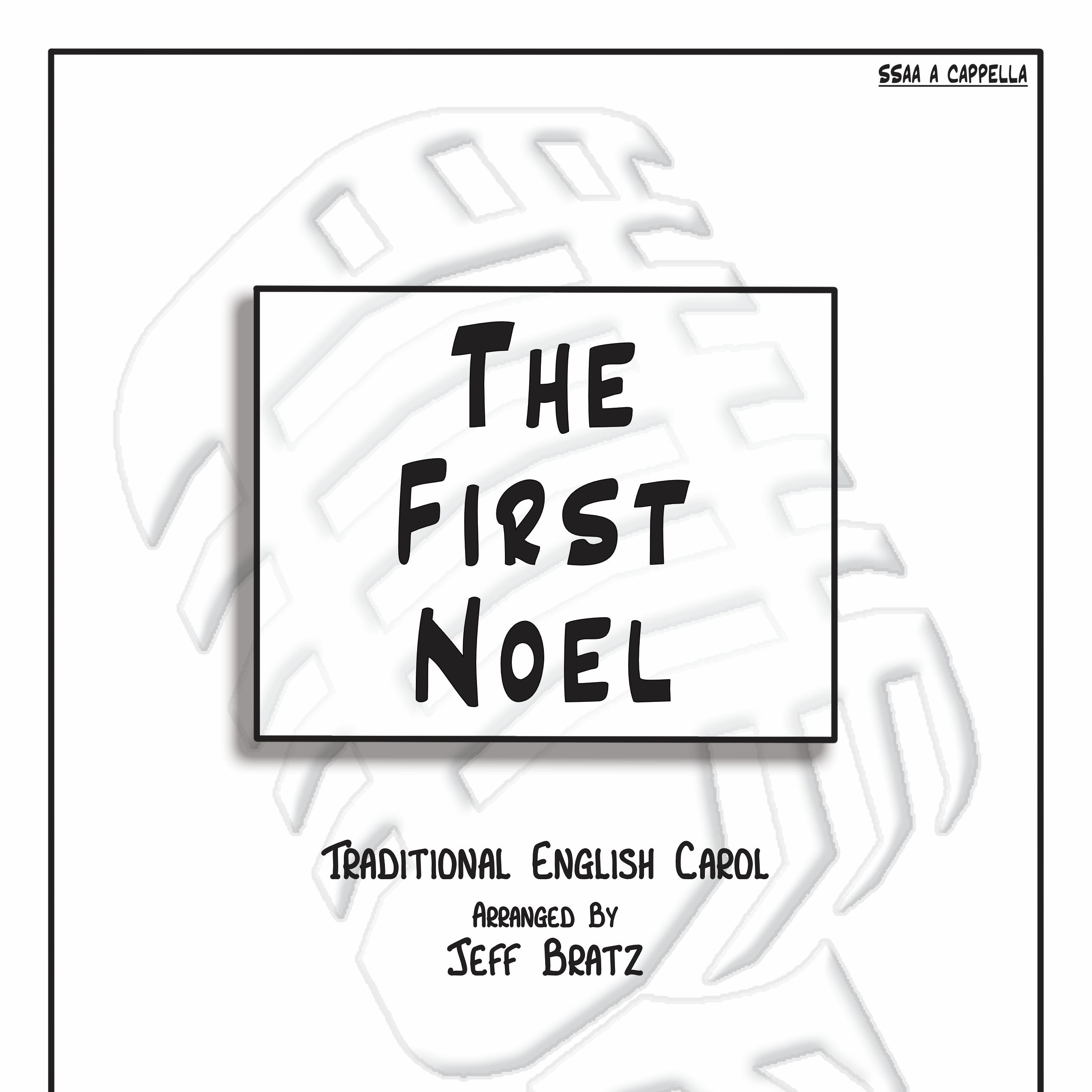 Cover Art for "The First Noel (arr. Jeff Bratz)" by Traditional