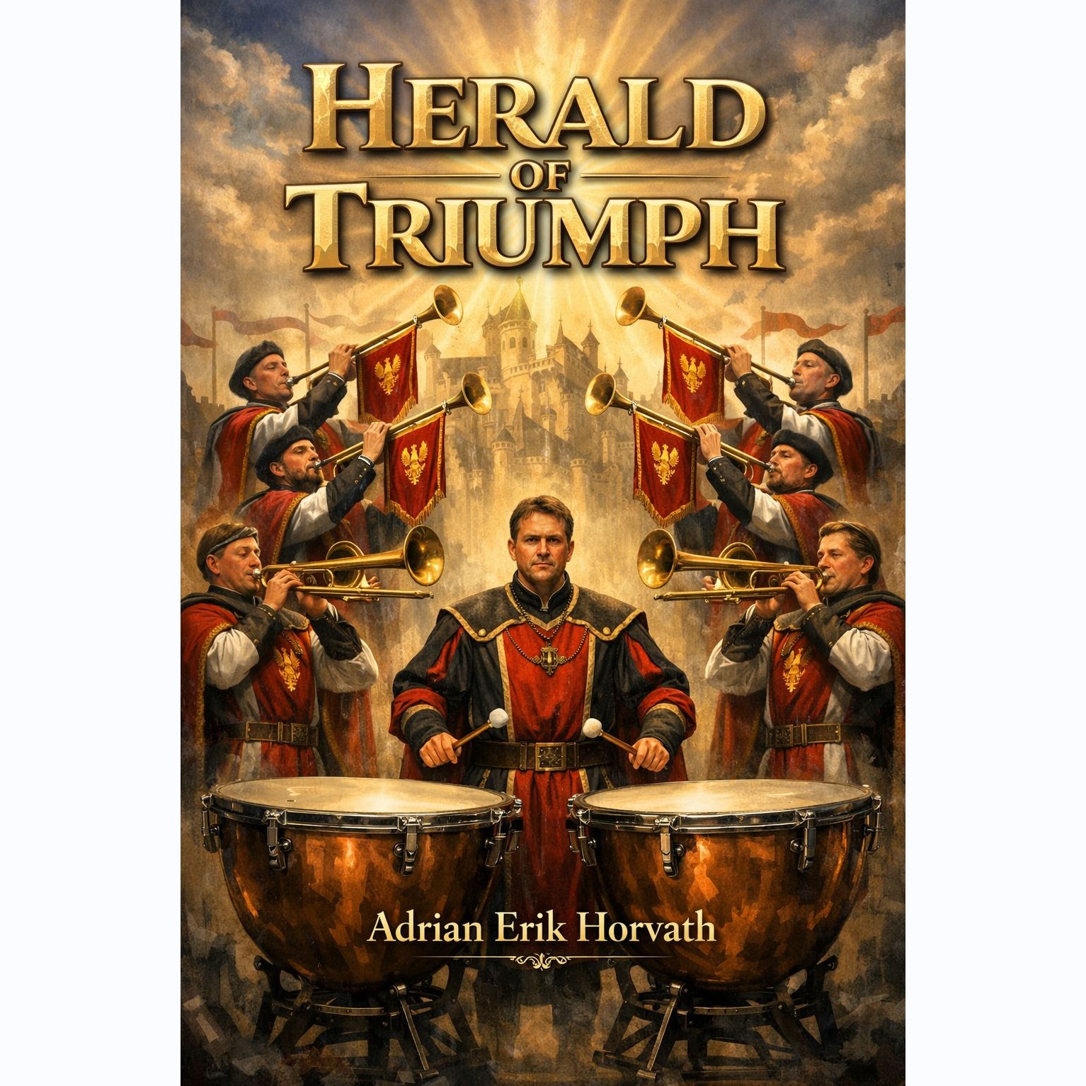Carátula para "Herald of Triumph" por Adrian Erik Horvath