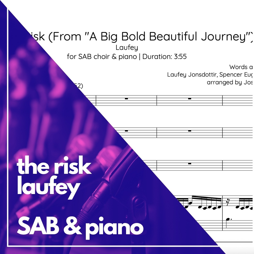 The Risk (arr. Joseph Hollings) by Laufey Jonsdottir Sheet Music for ...