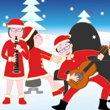 Cover Art for "8 Swinging Xmas Carols for Eb Alto Saxophone & Piano (arr. Keith Terrett)" by Various