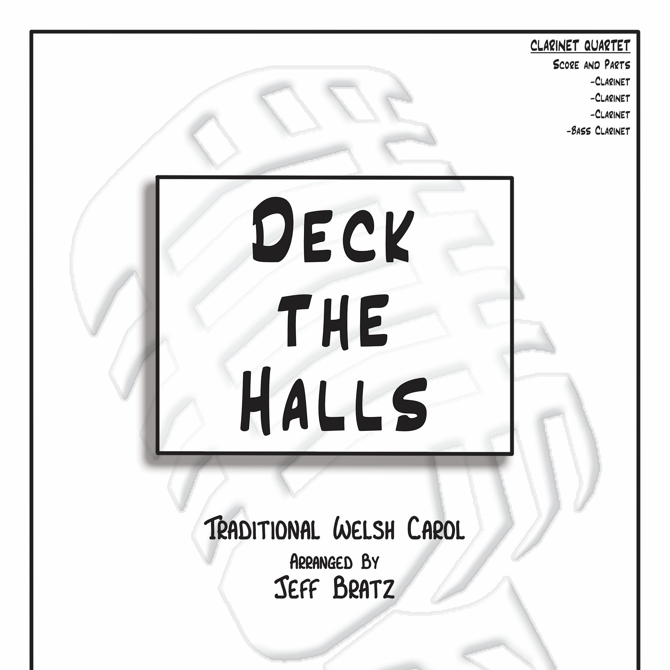 Abdeckung für "Deck The Halls (arr. Jeff Bratz)" von Jeff Bratz