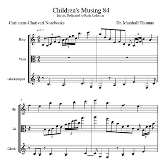 Carátula para "Children's Musing 84" por Celebrity Chamber Players