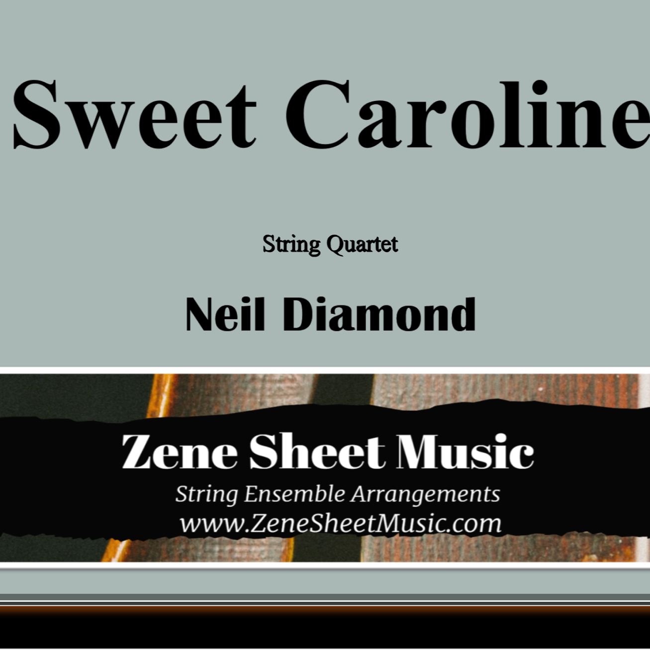 Cover Art for "Sweet Caroline (arr. Eve C. Mailly - Zene Strings)" by Neil Diamond