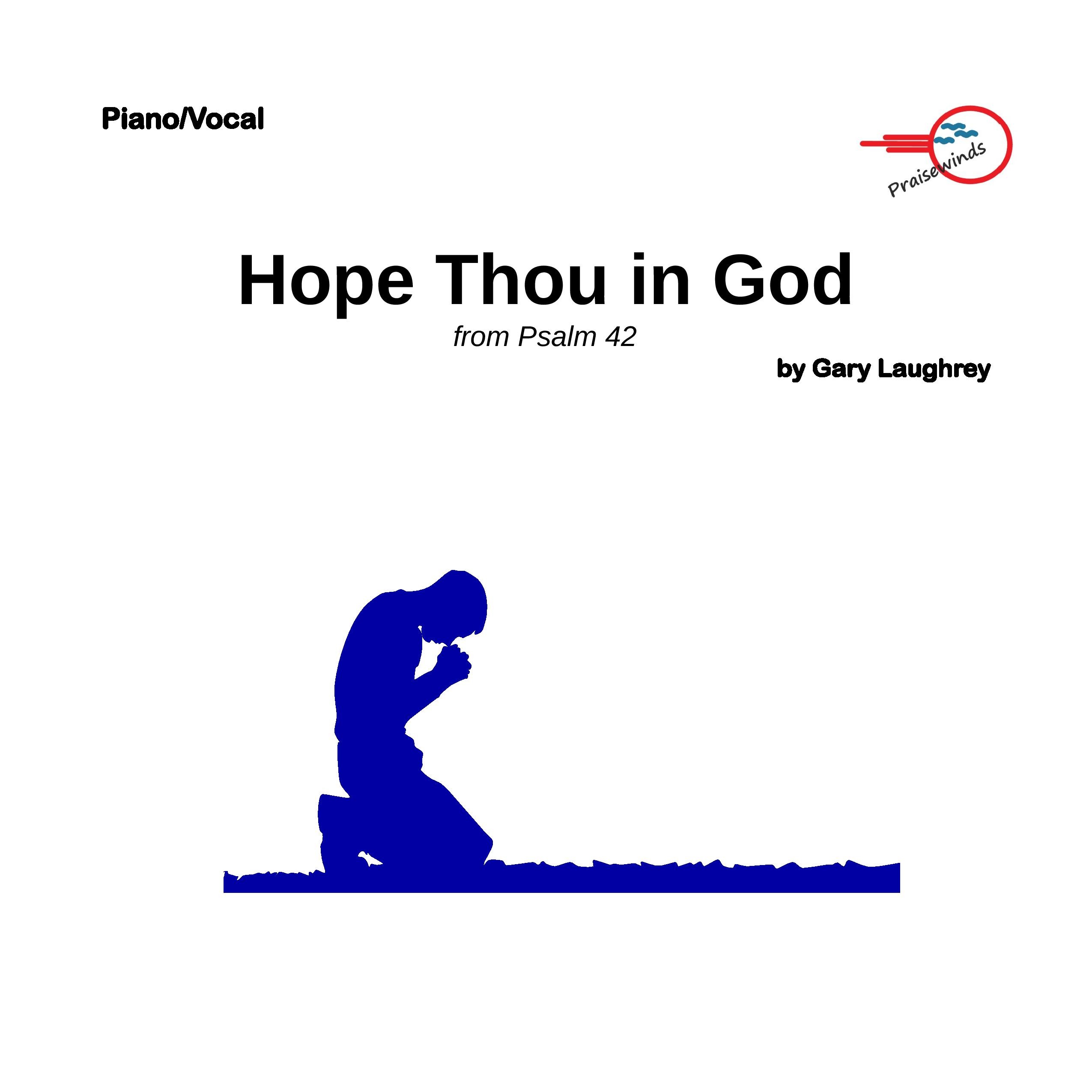 Cover Art for "Hope Thou in God" by Gary Laughrey