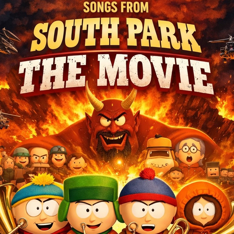 Carátula para "Medley: Mountain Town (Reprise) with Uncle Fucka, Blame Canada, Up There, and La Resistance (Medley) (arr. Alexander Scaife-McGee)" por Alexander Scaife-McGee