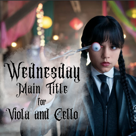Carátula para "Wednesday Main Title Theme (arr. Halley Feaster)" por Danny Elfman