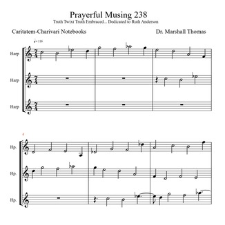 Cover Art for "Prayerful Musing 238" by Celebrity Chamber Players