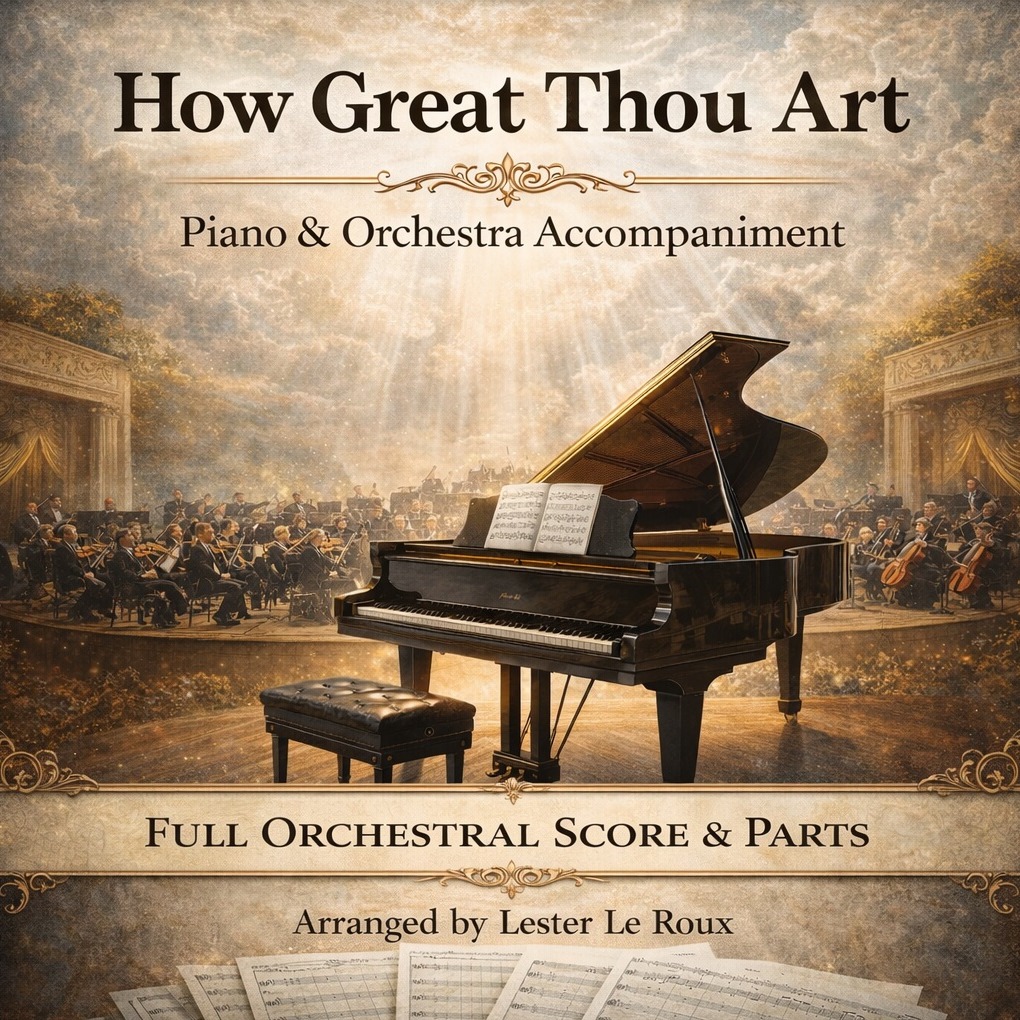 How Great Thou Art (你真伟大) (arr. Lester Le Roux) by Traditional Full Orchestra (管弦乐团) 封面