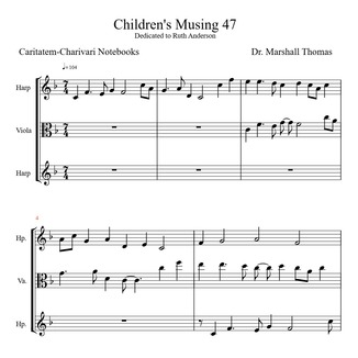 Carátula para "Children's Musing 47" por Celebrity Chamber Players