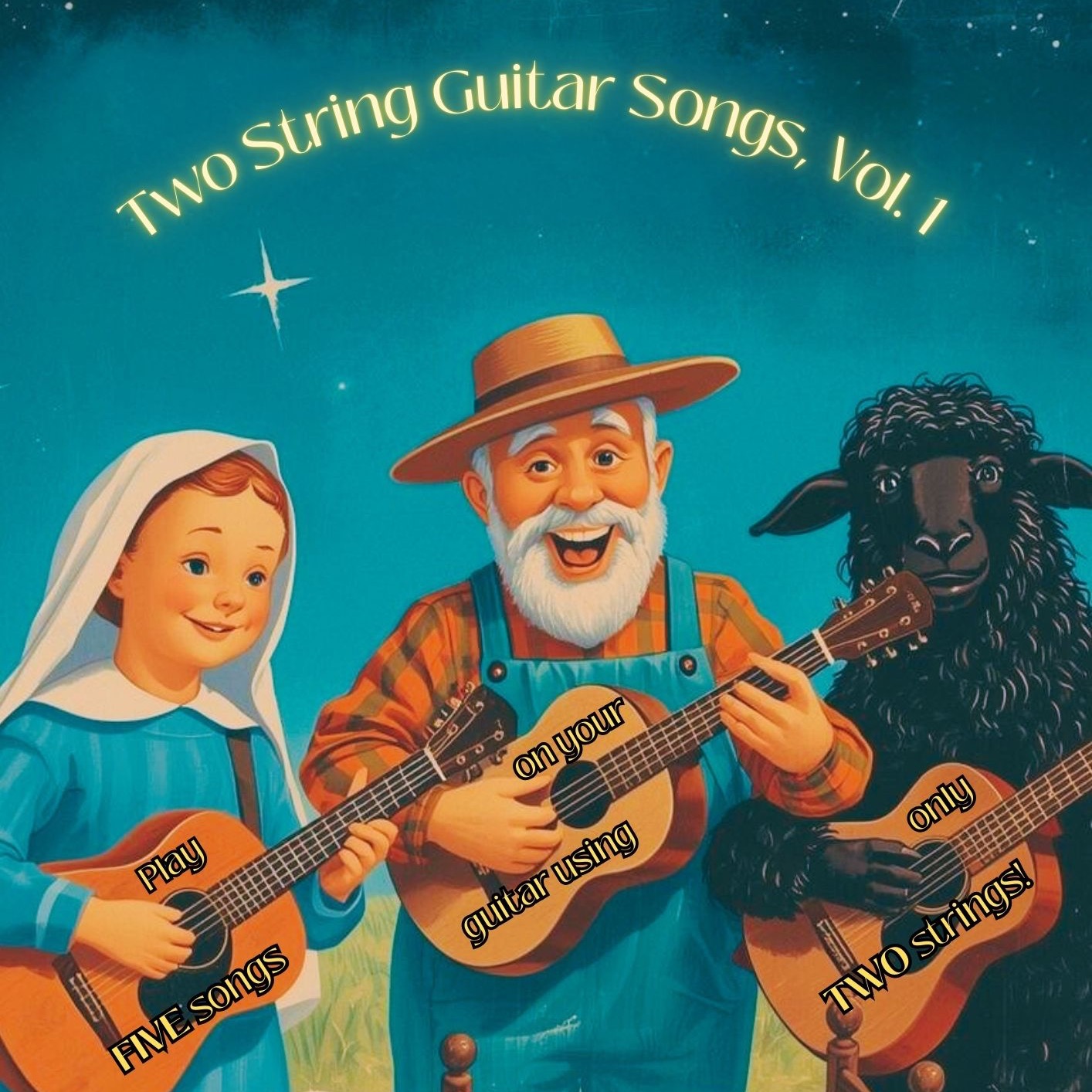 Two Stringed Guitar Two String Guitar Songs, Vol. 1 (A Two String Guitar Song Collection ...