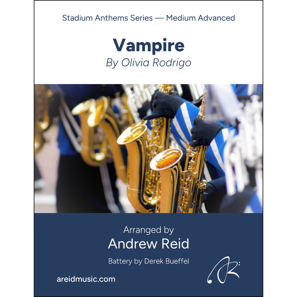 Cover Art for "Vampire (arr. Andrew Reid)" by Olivia Rodrigo