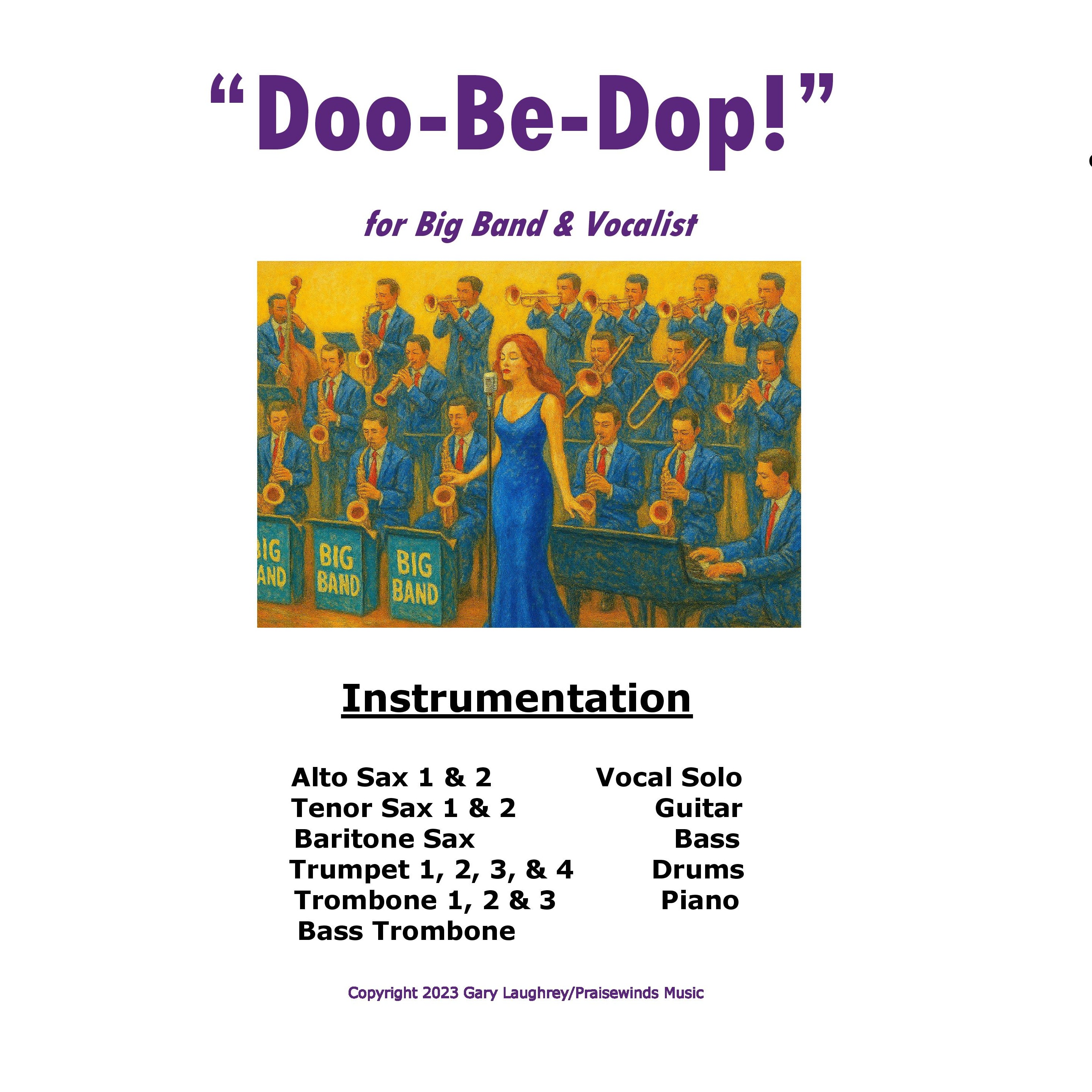 Couverture pour "Doo-Be-Dop!" par Gary Laughrey