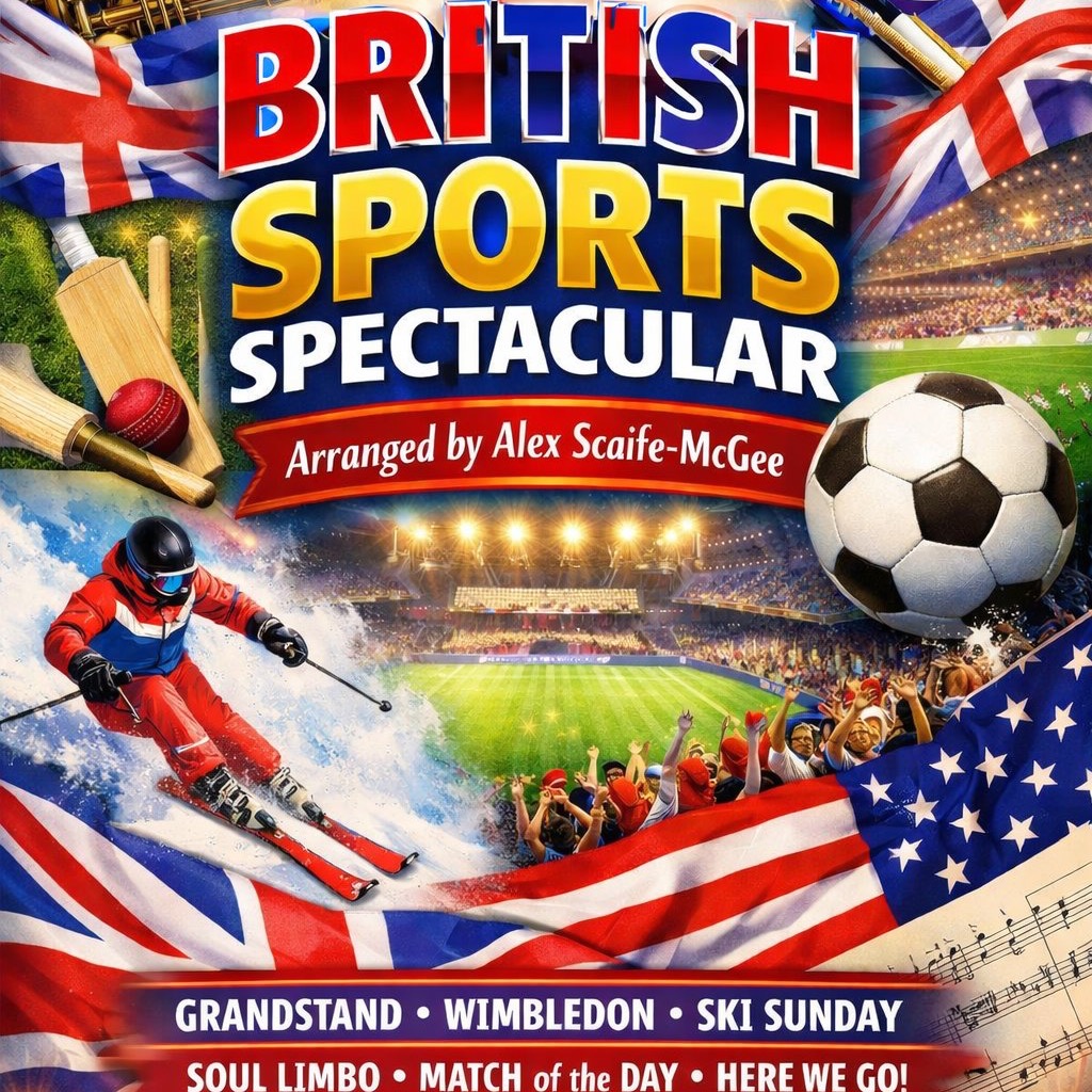 Cover Art for "Medley: Grandstand Theme with Light And Tuneful (Wimbledon Opening Theme), Pop Looks Bach, Soul L... (arr. Alexander Scaife-McGee)" by Alexander Scaife-McGee