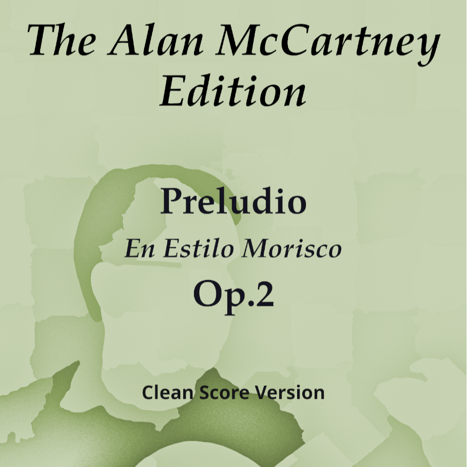 Cover Art for "Preludio Op.2" by Alan McCartney