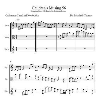Cover Art for "Children's Musing 56" by Celebrity Chamber Players