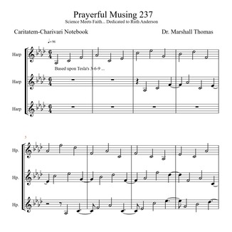 Cover Art for "Prayerful Musing 237" by Celebrity Chamber Players