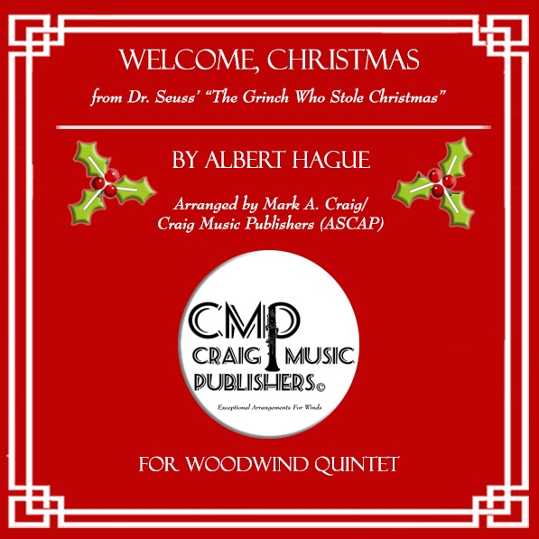 Abdeckung für "Welcome Christmas (arr. Mark A. Craig/Craig Music Publishers)" von Albert Hague