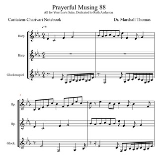 Abdeckung für "Prayerful Musing 88" von Celebrity Chamber Players