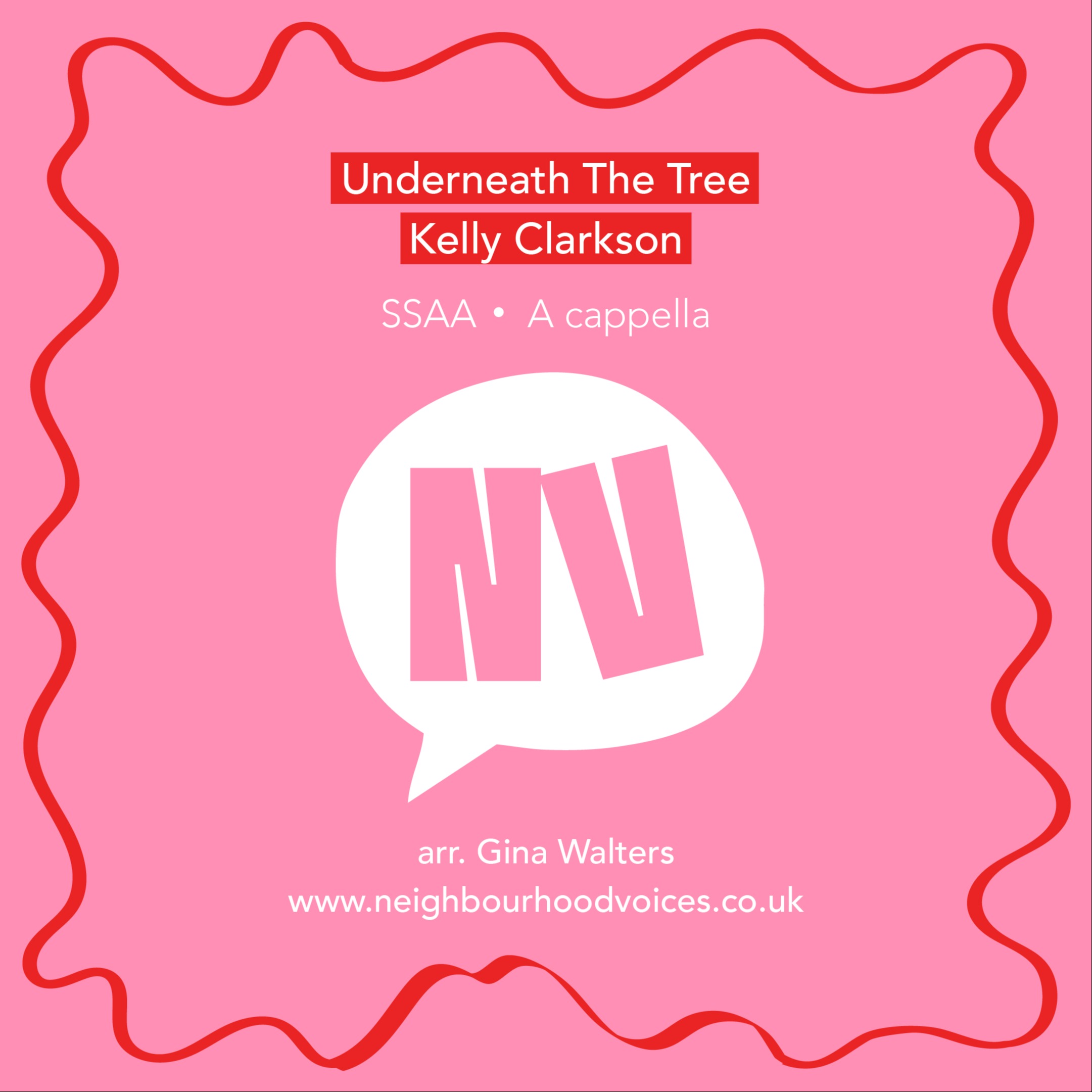 Cover Art for "Underneath The Tree (arr. Gina Walters)" by Kelly Clarkson