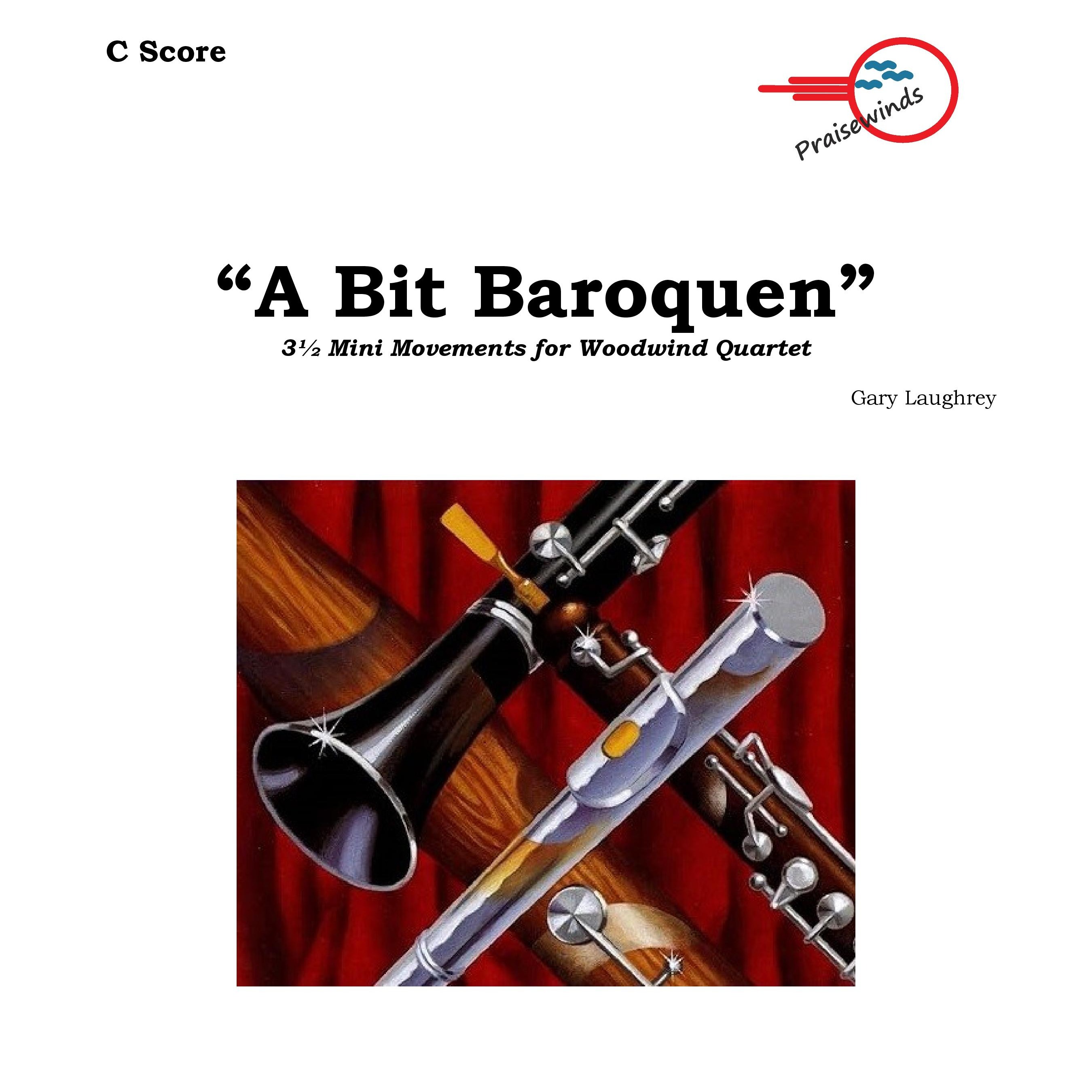 Cover Art for "A Bit Baroquen" by Gary Laughrey