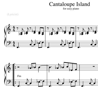 Cover Art for "Cantaloupe Island (arr. TheAshleyWright.com)" by Herbie Hancock