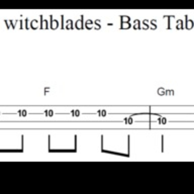Carátula para "witchblades - Bass Tab" por 35