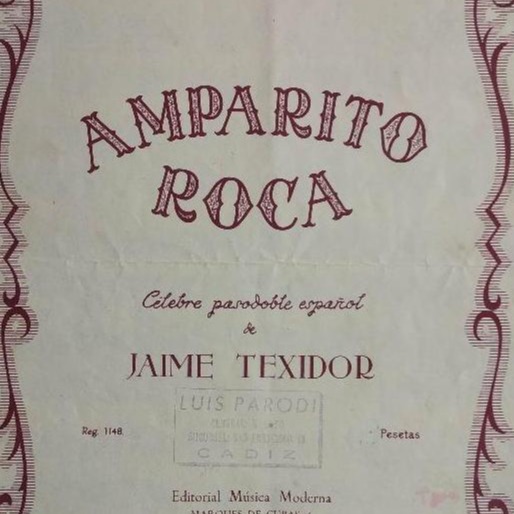 Abdeckung für "Amparito Roca (Paso Doble) for Brass Quintet (arr. Keith Terrett)" von Keith Terrett