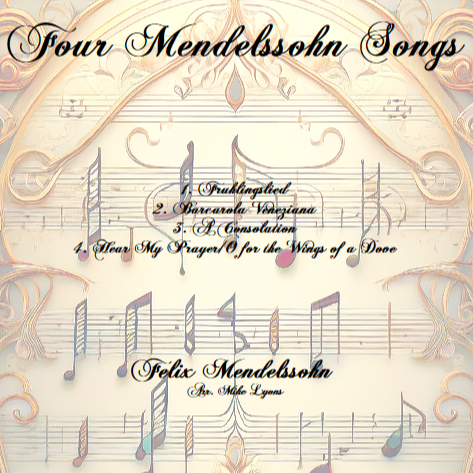 Cover Art for "Brass Quintet - Four Mendelssohn Songs (arr. Mike Lyons)" by Felix Mendelssohn Bartholdy