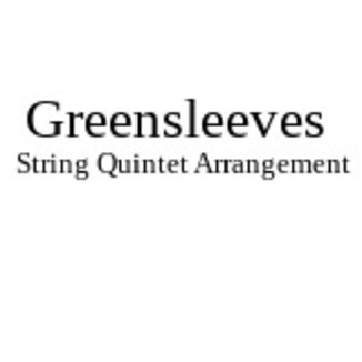 Couverture pour "Greensleeves (arr. Nathaniel Gieseke)" par Traditional English